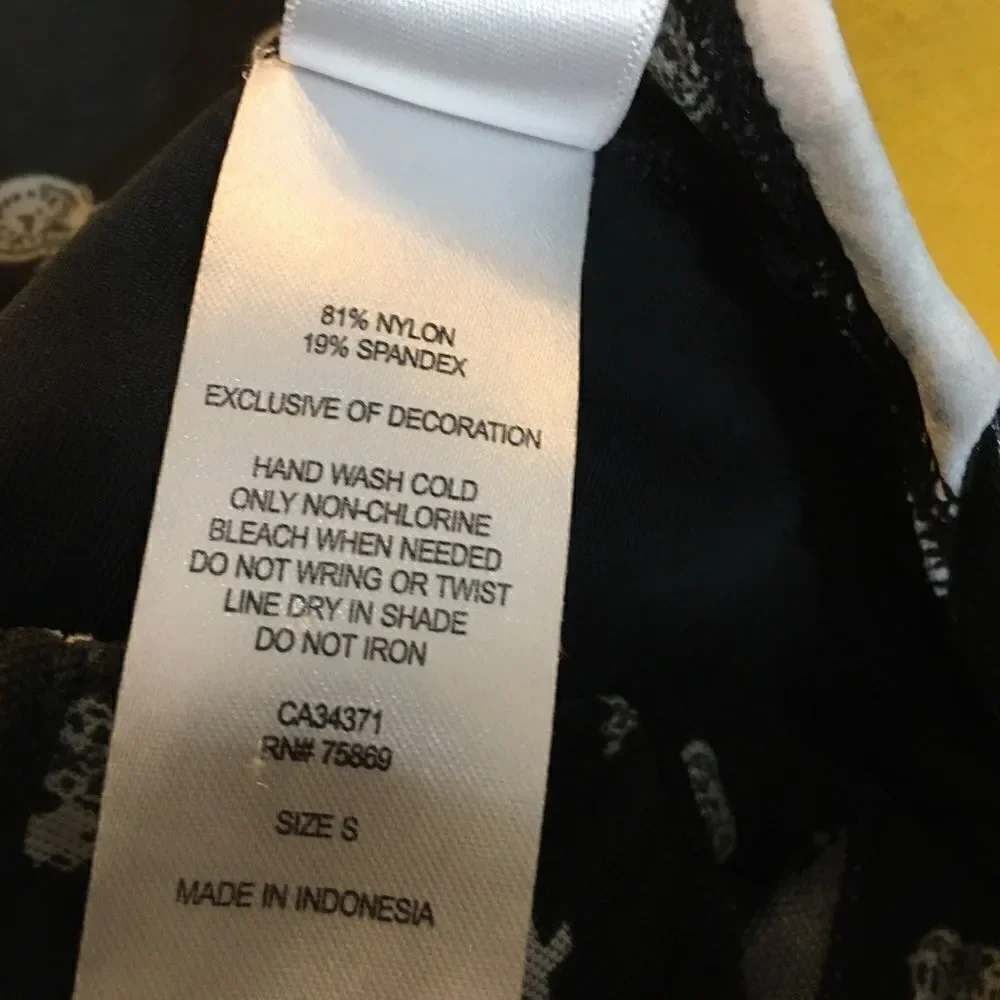 William Rast Tie Dye One Piece Swimsuit Size Small